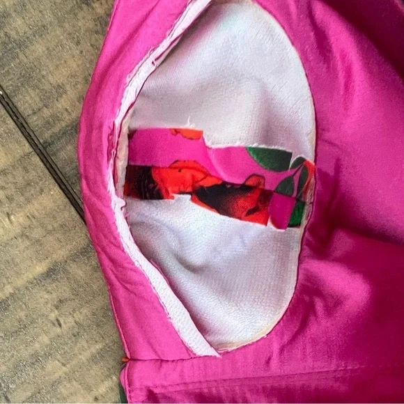 Monique Dress in Floral Pink - Picture 7 of 10